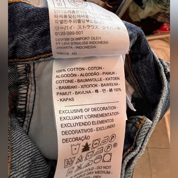 *LAST CALL* Levi’s high waist straight leg jeans size 31 EUC - Picture 4 of 4